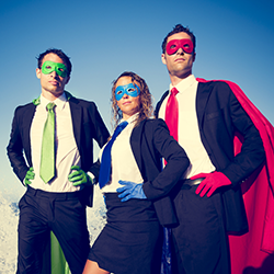 Procurement leaders and procurement superheroes